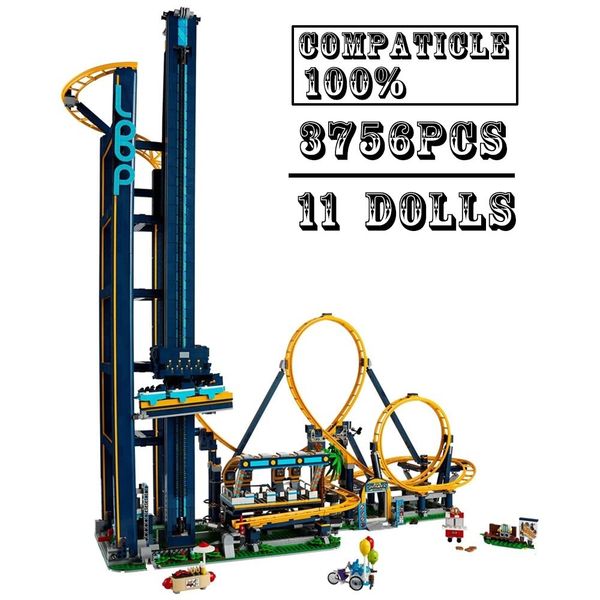 blocks the loop roller coaster 3756 pcs amusement park building block bricks for christmas gifts compatiable 10303 birthday 230725
blocks the loop roller coaster 3756 pcs amusement park building block bricks for christmas gifts compatiable 10303 birthday 230725