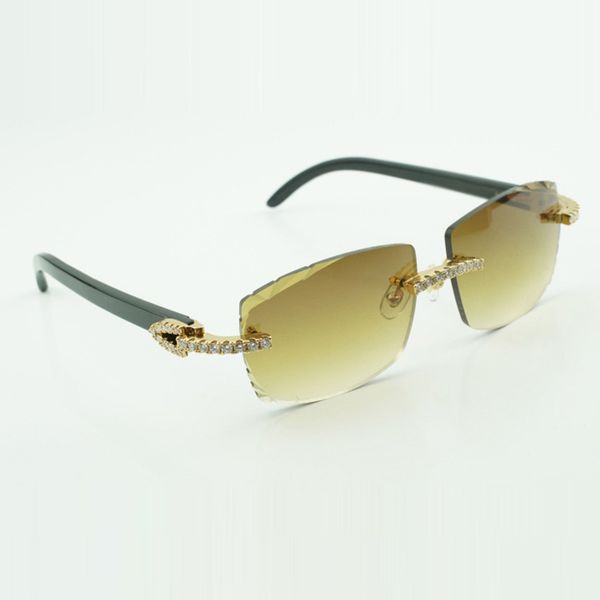 new moissanite diamond buffs sunglasses male and female black buffalo horns sunglasses 3524015 size: 57-18-140mm, White;black
new moissanite diamond buffs sunglasses male and female black buffalo horns sunglasses 3524015 size: 57-18-140mm, White;black