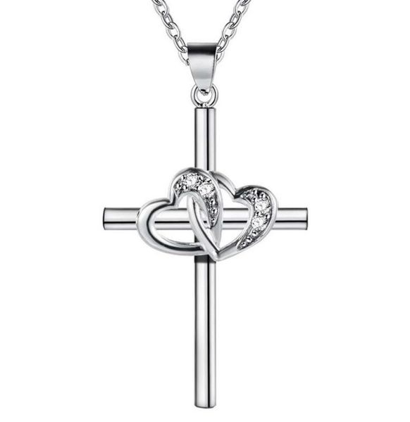 fashion cross crystal zircon stone pendant necklace silver plated necklace jewelry women wedding christmas gift ship7357355
fashion cross crystal zircon stone pendant necklace silver plated necklace jewelry women wedding christmas gift ship7357355
