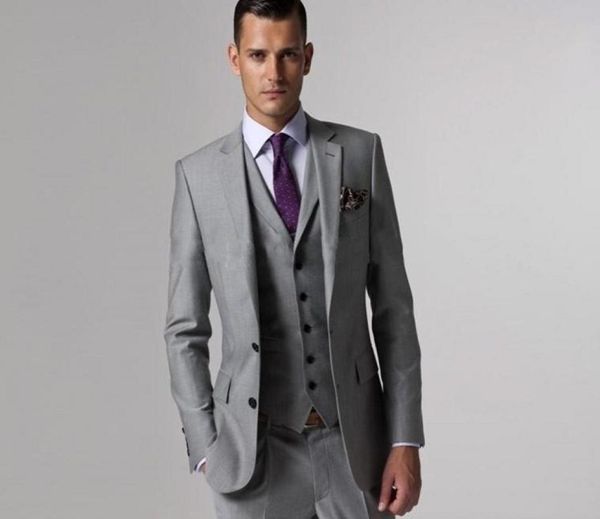 handsome side vent light grey groom tuxedos groomsmen notch lapel man suit wedding men039s blazer suits jacketpantsvest4896230, Black;gray
handsome side vent light grey groom tuxedos groomsmen notch lapel man suit wedding men039s blazer suits jacketpantsvest4896230, Black;gray