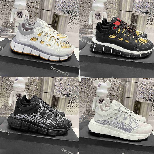designer trigreca casual shoe reflective italy sneakers mens women sneaker shoe multi-color suede triple spotted arrows trainers, Black
designer trigreca casual shoe reflective italy sneakers mens women sneaker shoe multi-color suede triple spotted arrows trainers, Black