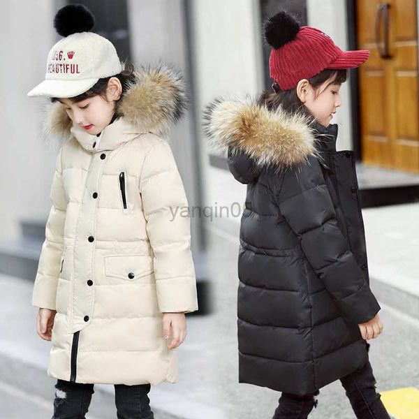 down coat winter girls hooded fur collar long parkas kids thick warm down cotton padded jacket children casual hoodies coat hkd230725, Blue;gray
down coat winter girls hooded fur collar long parkas kids thick warm down cotton padded jacket children casual hoodies coat hkd230725, Blue;gray