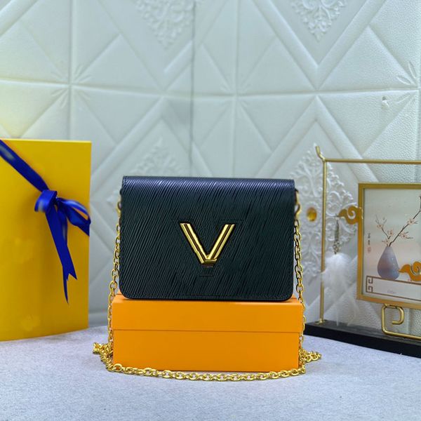 shoulder crossbody bag designer purse women water ripple messenger bags chain crossbody bag leather wallet fashion twist lock bag lady black
shoulder crossbody bag designer purse women water ripple messenger bags chain crossbody bag leather wallet fashion twist lock bag lady black