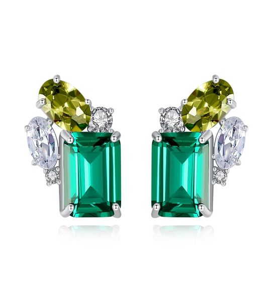 emerald gemstone stud earrings s925 silver shiny zircon earrings european temperament niche design jewelry9661034, Golden;silver
emerald gemstone stud earrings s925 silver shiny zircon earrings european temperament niche design jewelry9661034, Golden;silver