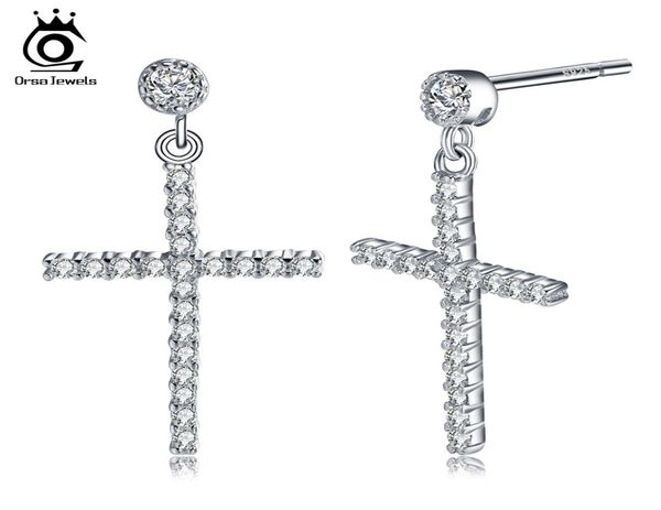 orsa zircon earrings pure sterling silver earrings for womenmen real 925 sterling silver cross stud earrings fashion jewelry se378172165, Golden;silver
orsa zircon earrings pure sterling silver earrings for womenmen real 925 sterling silver cross stud earrings fashion jewelry se378172165, Golden;silver