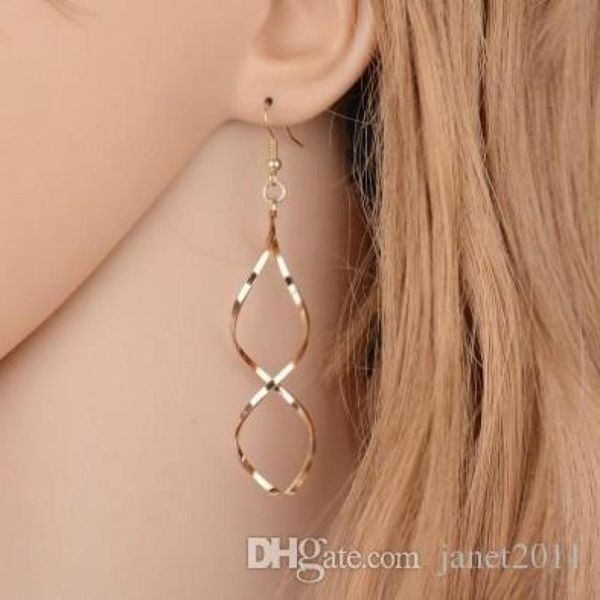 vintage hanging swirl wave womens dangle earrings goldsilver tone jewelry gifts for her6619142, Silver
vintage hanging swirl wave womens dangle earrings goldsilver tone jewelry gifts for her6619142, Silver