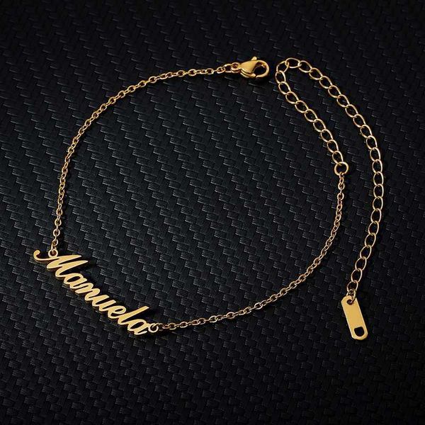 custom name anklets for women stainless steel customized ankle bracelet on the leg jewelry female personalized foot chain gift 230719, Red;blue
custom name anklets for women stainless steel customized ankle bracelet on the leg jewelry female personalized foot chain gift 230719, Red;blue
