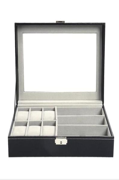 multifunctional watch display storage box sunglasses organizer watch glasses box holder black jewelry display4954590, Black;blue
multifunctional watch display storage box sunglasses organizer watch glasses box holder black jewelry display4954590, Black;blue