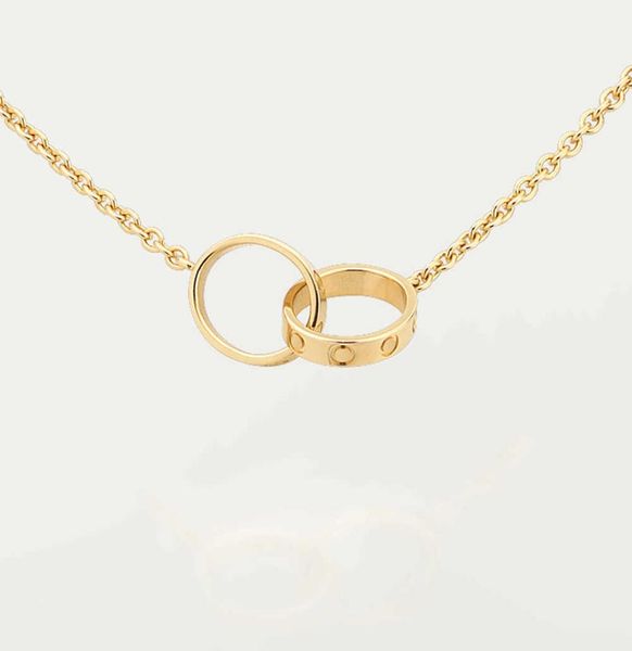 pendant necklaces high edition classic design pendant love necklace for women girls double loop charms 316l titanium steel wedding3377275, Silver
pendant necklaces high edition classic design pendant love necklace for women girls double loop charms 316l titanium steel wedding3377275, Silver