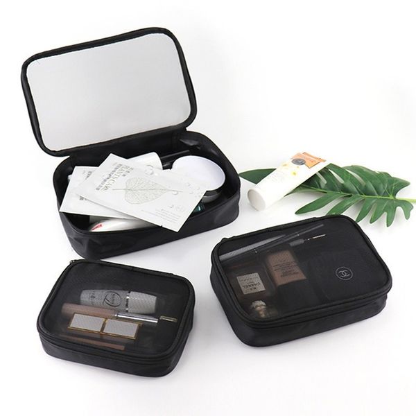 cosmetic bags cases women fashion makeup bag solid color zipper mesh transparent casual travel portable mini wash storage 230725
cosmetic bags cases women fashion makeup bag solid color zipper mesh transparent casual travel portable mini wash storage 230725