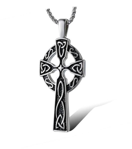 pendant necklaces vintage viking irish concentric knot cross necklace for men retro lrish celtics religious male jewelry 24inch3504734, Silver
pendant necklaces vintage viking irish concentric knot cross necklace for men retro lrish celtics religious male jewelry 24inch3504734, Silver