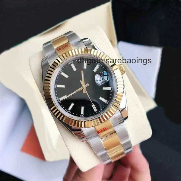 watch mens automatic mechanical watches stainless steel strap waterproof montre de luxe fashion wristwatch wristwatches calendar watch 41mm, Slivery;golden
watch mens automatic mechanical watches stainless steel strap waterproof montre de luxe fashion wristwatch wristwatches calendar watch 41mm, Slivery;golden