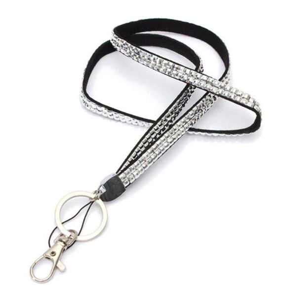 bling bling lanyard crystal rhinestone necklace chains with claw clasp id badge holder for cell phone straps charms 945 b31775796, Silver
bling bling lanyard crystal rhinestone necklace chains with claw clasp id badge holder for cell phone straps charms 945 b31775796, Silver