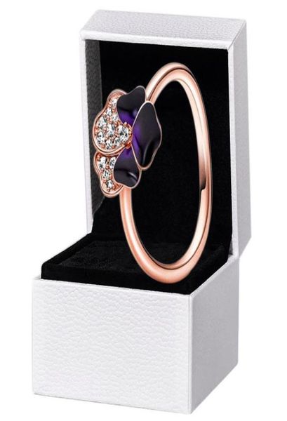 new deep purple pansy flower ring rose gold plated women girls wedding designer jewelry for 925 silver cz diamond love ring with original bo, Slivery;golden
new deep purple pansy flower ring rose gold plated women girls wedding designer jewelry for 925 silver cz diamond love ring with original bo, Slivery;golden