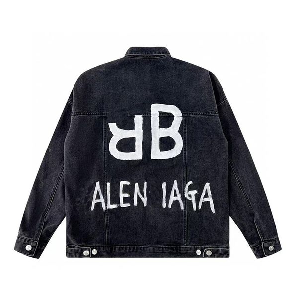 designer denim jacket for men couple outerwear casual lapel long sleeve star letters retro fashion slim-fit regular hip hop street wear, Black;brown
designer denim jacket for men couple outerwear casual lapel long sleeve star letters retro fashion slim-fit regular hip hop street wear, Black;brown