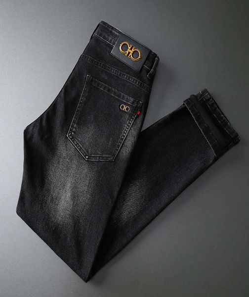 autumn men039s jeans trousers cotton straight elastic italy ferraga brand busin pants classic style denim male6471089, Blue
autumn men039s jeans trousers cotton straight elastic italy ferraga brand busin pants classic style denim male6471089, Blue