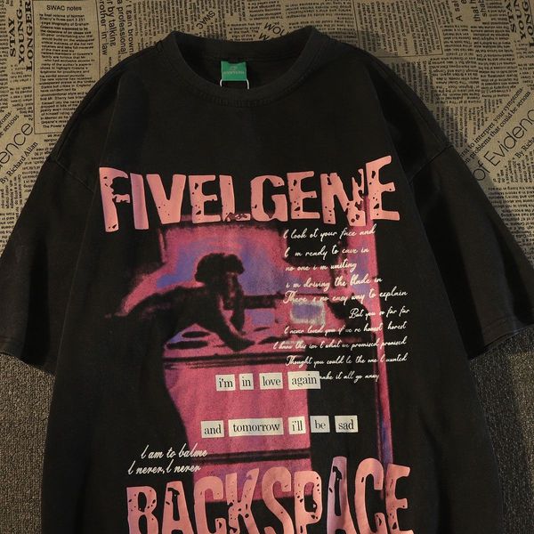 men's casual shirts american retro graphic tshirt for men and women 2023 summer loose design street fashion hip hop short sleeve y2k 23, White;black
men's casual shirts american retro graphic tshirt for men and women 2023 summer loose design street fashion hip hop short sleeve y2k 23, White;black