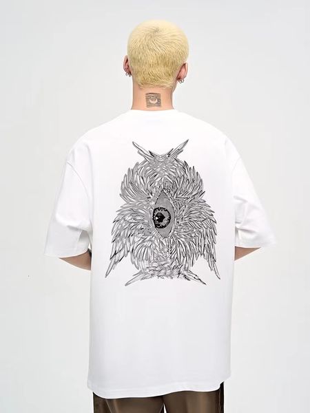 men's casual shirts 2023 owl tshirts summer unique 100 cotton limit women funny tshirt retro american oversized breathable tees 230724, White;black
men's casual shirts 2023 owl tshirts summer unique 100 cotton limit women funny tshirt retro american oversized breathable tees 230724, White;black