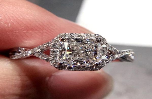 gift jewelry dazzling square cut diamonique cz 18k white gold filled wedding finger ring szie61148642344843706, Silver
gift jewelry dazzling square cut diamonique cz 18k white gold filled wedding finger ring szie61148642344843706, Silver