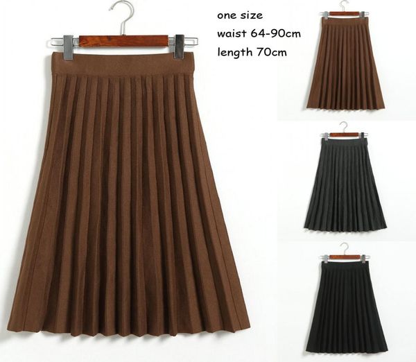 fashion knitted pleated skirt autumn winter high waist below knee midi a line office skirt3804939, Black
fashion knitted pleated skirt autumn winter high waist below knee midi a line office skirt3804939, Black