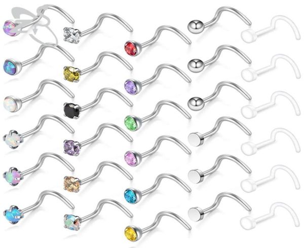zs crystal studs women 30pcs stainless steel nose rings indian female body piercing jewelry accessories gifts for girls46456239072623, Silver
zs crystal studs women 30pcs stainless steel nose rings indian female body piercing jewelry accessories gifts for girls46456239072623, Silver