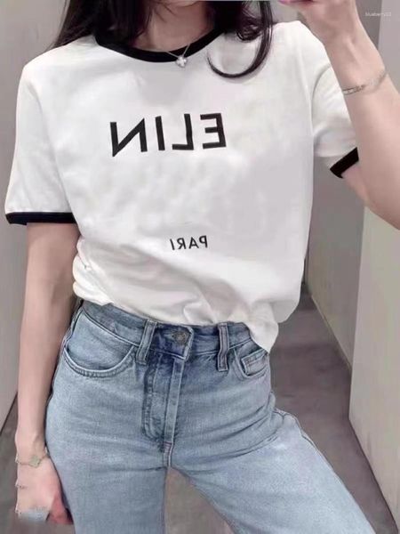 women's t shirts t-shirt summer alphabet printed short sleeve tees woman clothing white loose versatile bottoming top
women's t shirts t-shirt summer alphabet printed short sleeve tees woman clothing white loose versatile bottoming top