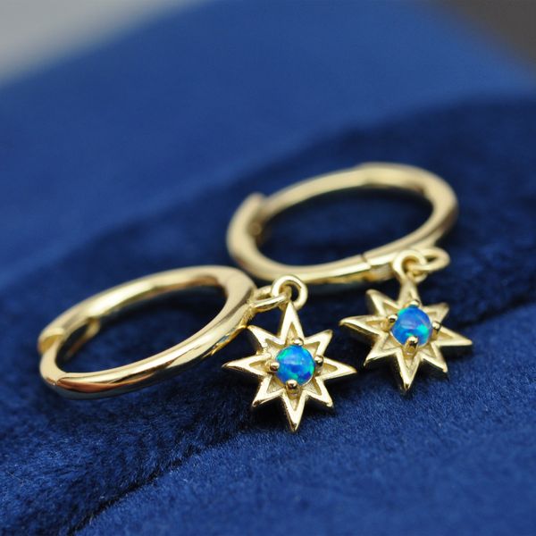 starburst with blue opal huggie hoop earrings,gold over sterling silver,star earrings, celestial dangle hoops, minimalist earrings, Golden
starburst with blue opal huggie hoop earrings,gold over sterling silver,star earrings, celestial dangle hoops, minimalist earrings, Golden