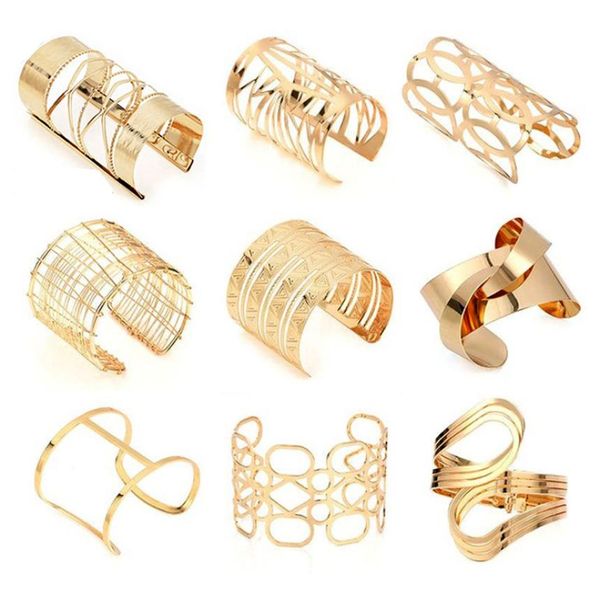 hollow wide cuff bracelets bangles for women men gold silver color alloy open big male female bangle bracelet fashion jewelry7309566, Black
hollow wide cuff bracelets bangles for women men gold silver color alloy open big male female bangle bracelet fashion jewelry7309566, Black