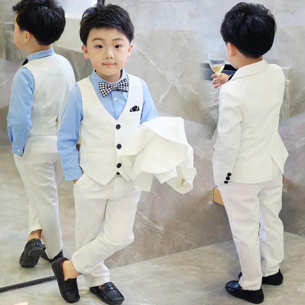 suits children formal white dress suit set flower boys wedding party performance costume kids blazer vest pants shirt tie clothes 230131 rrn, Black
suits children formal white dress suit set flower boys wedding party performance costume kids blazer vest pants shirt tie clothes 230131 rrn, Black