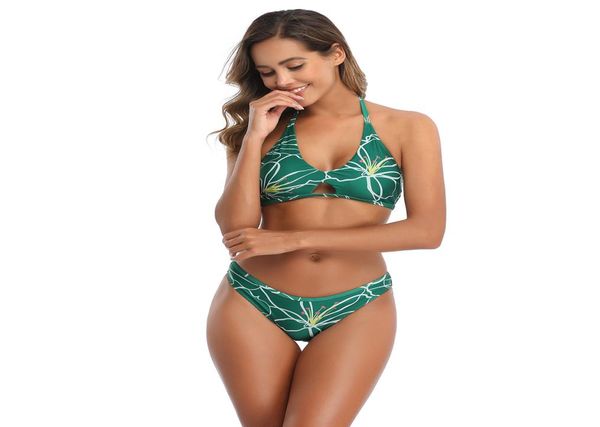2020 retro floral print bikini swimwear women push up bikini set halter swimsuit female plus size beach bathing suit6351676, White;black
2020 retro floral print bikini swimwear women push up bikini set halter swimsuit female plus size beach bathing suit6351676, White;black