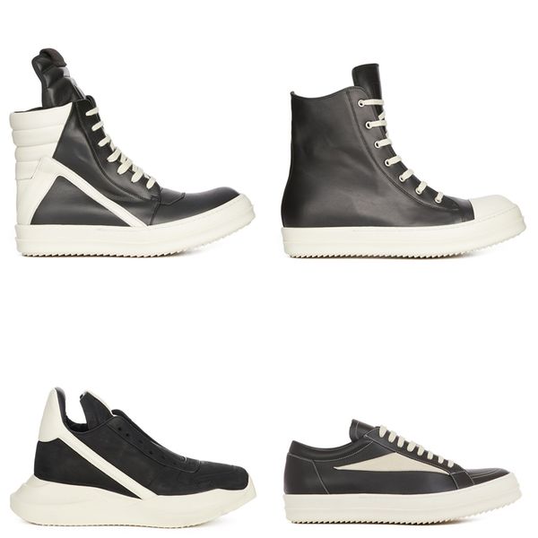 luxury designer rick casual shoes r o new thick sole elevated couple shoes high mens shoes leather canvas womens shoes breathable short boot, Black
luxury designer rick casual shoes r o new thick sole elevated couple shoes high mens shoes leather canvas womens shoes breathable short boot, Black