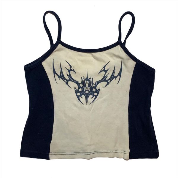 women's t-shirt retro harajuku punk graphics sleeveless high waist crop vest women's clothing corset tank baby tee y2k 2000s emo 2, White
women's t-shirt retro harajuku punk graphics sleeveless high waist crop vest women's clothing corset tank baby tee y2k 2000s emo 2, White