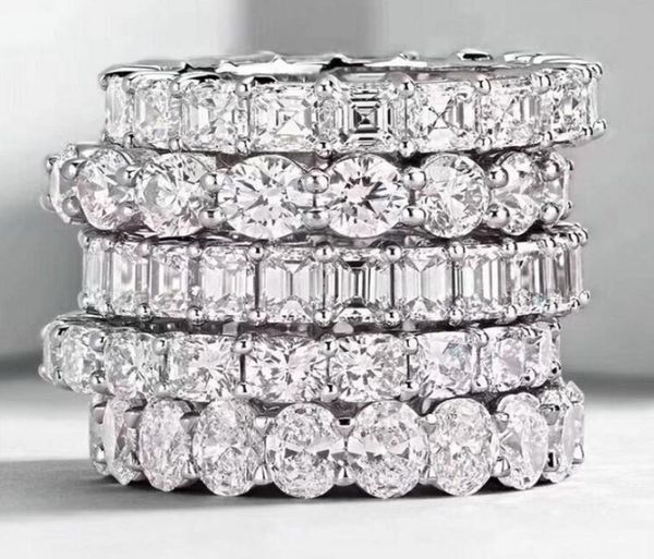 choucong vintage fashion jewelry real 925 sterling silver princess white z cz diamond eternity women wedding engagement band r4122074, Slivery;golden
choucong vintage fashion jewelry real 925 sterling silver princess white z cz diamond eternity women wedding engagement band r4122074, Slivery;golden