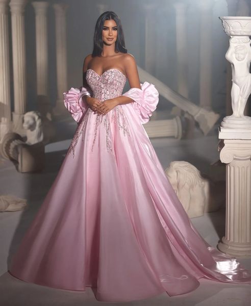 modern ball gown prom dresses sleeveless v neck detachable satin cape appliques sequins beaded floor length 3d lace evening dress plus size, Black
modern ball gown prom dresses sleeveless v neck detachable satin cape appliques sequins beaded floor length 3d lace evening dress plus size, Black