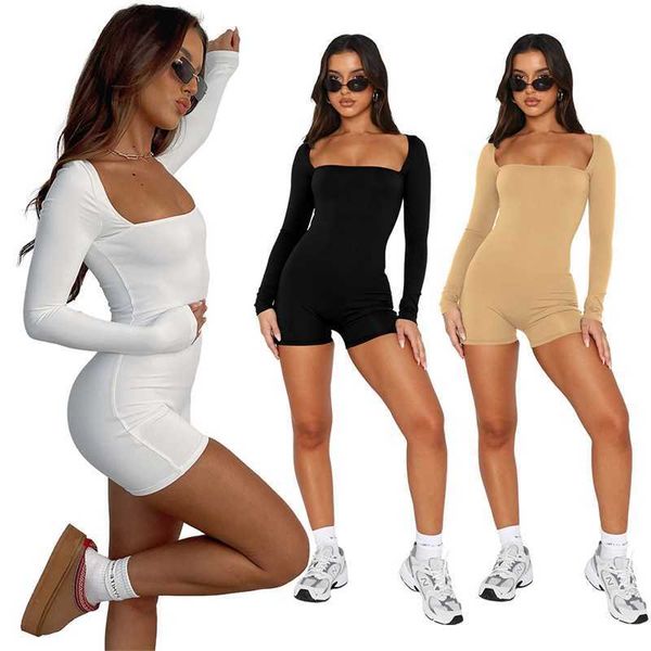2023 solid color jumpsuits new women versatile long sleeve shorts jumpsuit thick 3 colours s-xxl, Black;white
2023 solid color jumpsuits new women versatile long sleeve shorts jumpsuit thick 3 colours s-xxl, Black;white