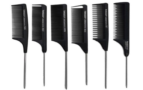 2021 professional antistatic rat tail comb metal hair comb hair salon use hair beauty tool toni guy3217744, Silver
2021 professional antistatic rat tail comb metal hair comb hair salon use hair beauty tool toni guy3217744, Silver