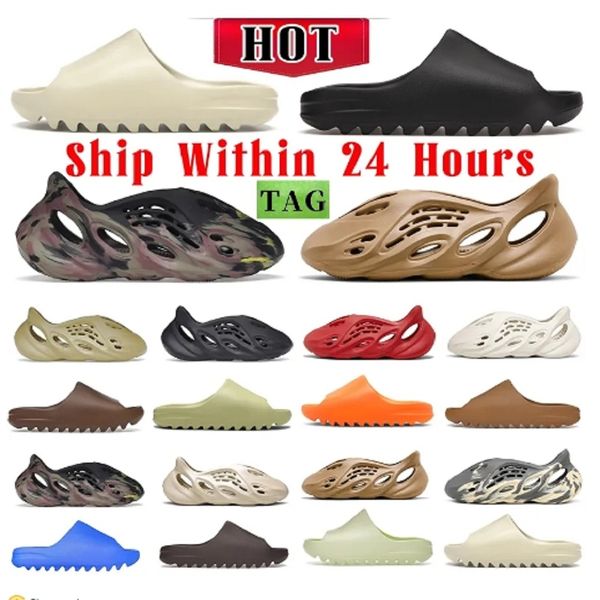 eur36-46 foam runner sandals designer men women slide slippers bone desert sand ochre onyx resin mist soot azure slides shoes mens slipper w, Black
eur36-46 foam runner sandals designer men women slide slippers bone desert sand ochre onyx resin mist soot azure slides shoes mens slipper w, Black