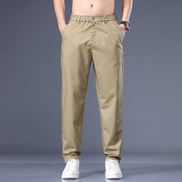 mens pants spring plus size casual trousers mens straight trim khaki youth stretch 44 230724, Black
mens pants spring plus size casual trousers mens straight trim khaki youth stretch 44 230724, Black