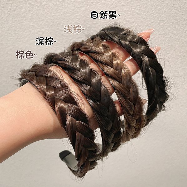 fashion blogger designer jewelry fried dough twists braid wig headband integrated fishbone braid headband fabric hair band wholesale fg19, Silver
fashion blogger designer jewelry fried dough twists braid wig headband integrated fishbone braid headband fabric hair band wholesale fg19, Silver