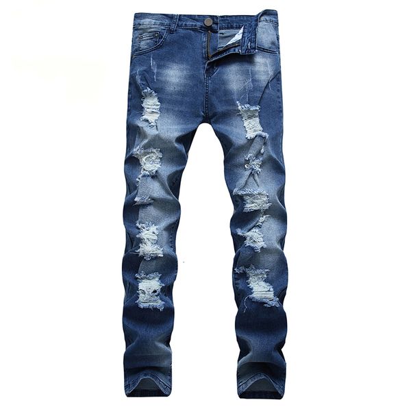 men's jeans men jeans ripped blue stretch personality bicycle men denim trousers slim small straight 230724
men's jeans men jeans ripped blue stretch personality bicycle men denim trousers slim small straight 230724