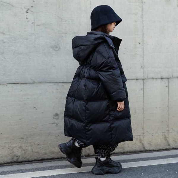 down coat 2023 winter girls fashion long duck down hooded jacket baby kids children cool coat outerwear hkd230725, Blue;gray
down coat 2023 winter girls fashion long duck down hooded jacket baby kids children cool coat outerwear hkd230725, Blue;gray
