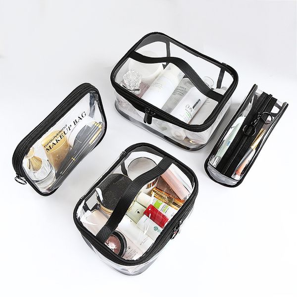 cosmetic bags cases 1 pcs clear transparent travel makeup toilet wash bag pouch pvc zipper organizer for women 230725
cosmetic bags cases 1 pcs clear transparent travel makeup toilet wash bag pouch pvc zipper organizer for women 230725