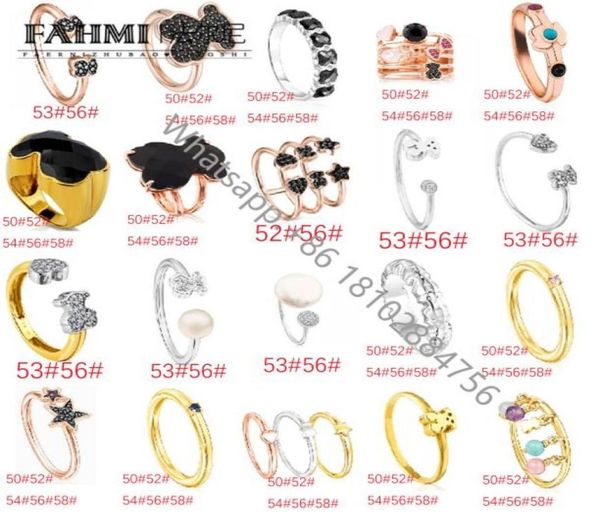 fahmi2022 new 925 sterling silver fashion classic bear fresh charm ladies ring party original accessories factory direct s64545746562162
fahmi2022 new 925 sterling silver fashion classic bear fresh charm ladies ring party original accessories factory direct s64545746562162