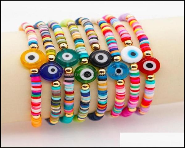 charm bracelets jewelry turkish evil eye bracelet femme greek eyes for women vintage beaded bangle polymer clay heishi disc beads 5332859, Golden;silver
charm bracelets jewelry turkish evil eye bracelet femme greek eyes for women vintage beaded bangle polymer clay heishi disc beads 5332859, Golden;silver
