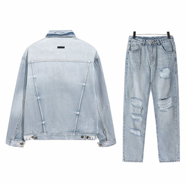 ess casual high-quality denim jacket jeans casual street high-quality men's suits ladies' suits size -2xl, Blue
ess casual high-quality denim jacket jeans casual street high-quality men's suits ladies' suits size -2xl, Blue