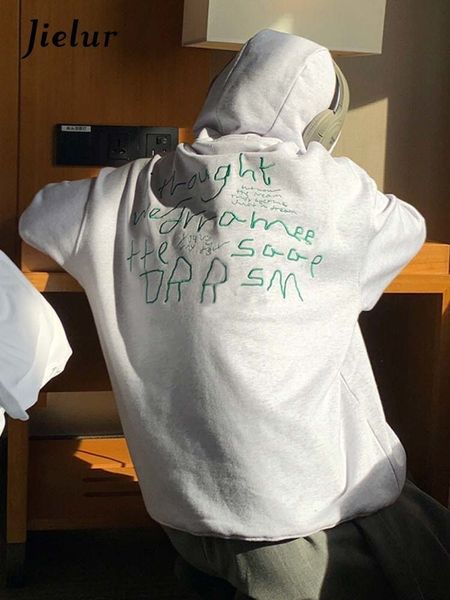 womens hoodies sweatshirts jielur letter zipup spell color casual female grey loose drawstring pockets hoodie fashion simple office lady 230, Black
womens hoodies sweatshirts jielur letter zipup spell color casual female grey loose drawstring pockets hoodie fashion simple office lady 230, Black