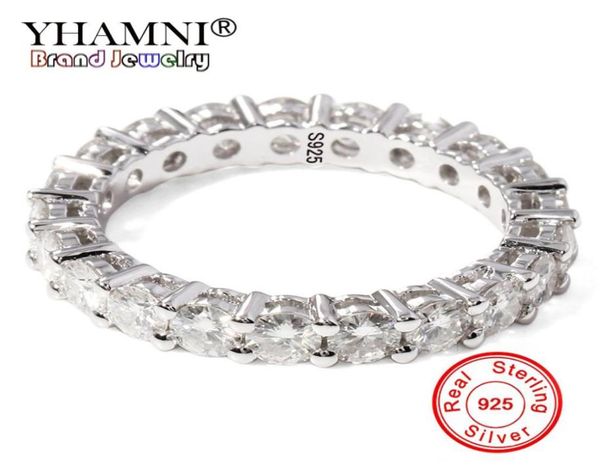 yhamni original solid 925 sterling silver rings jewelry full round cz zircon fashion engagement wedding rings for women ra028752776996629, Slivery;golden
yhamni original solid 925 sterling silver rings jewelry full round cz zircon fashion engagement wedding rings for women ra028752776996629, Slivery;golden
