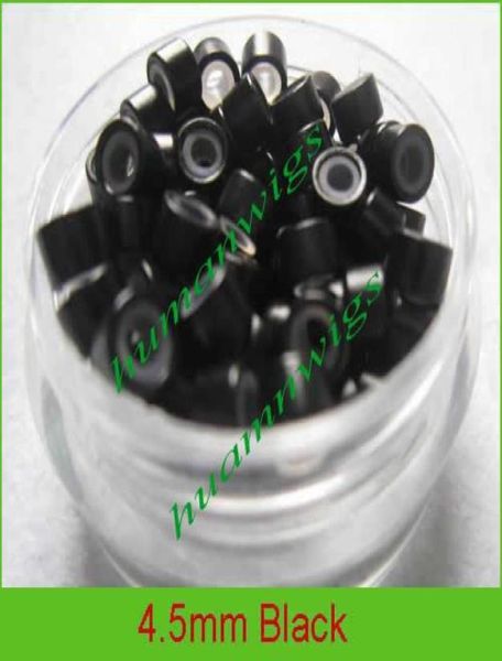 45mm silicone micro ring links for hair extensionshair extension toolsblack5000pcsmix color8200117, Black
45mm silicone micro ring links for hair extensionshair extension toolsblack5000pcsmix color8200117, Black