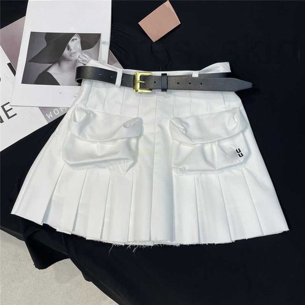 skirts designer women a-line pleated with metal letters belt skirt girls female vintage milan runway brand high end custom brief mini dresse, Black
skirts designer women a-line pleated with metal letters belt skirt girls female vintage milan runway brand high end custom brief mini dresse, Black