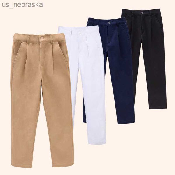 casual teenage school uniform kids boys cotton suit pants spring pupil solid color trousers fall children preppy style costume l230518, Blue
casual teenage school uniform kids boys cotton suit pants spring pupil solid color trousers fall children preppy style costume l230518, Blue
